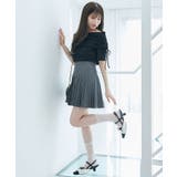 サイドドロストオフショルカットトップス | MAJESTIC LEGON  | 詳細画像24 