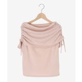 サイドドロストオフショルカットトップス | MAJESTIC LEGON  | 詳細画像35 