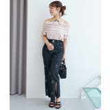 サイドドロストオフショルカットトップス | MAJESTIC LEGON  | 詳細画像9 