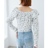 前後2wayカットレースフリルトップス | MAJESTIC LEGON  | 詳細画像14 