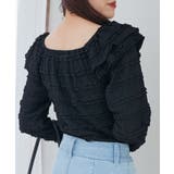 前後2wayカットレースフリルトップス | MAJESTIC LEGON  | 詳細画像21 