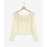 前後2wayカットレースフリルトップス | MAJESTIC LEGON  | 詳細画像23 