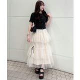 ☆ふわふわビジュートップス | MAJESTIC LEGON  | 詳細画像16 