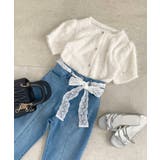 アイボリー | ☆ふわふわビジュートップス | MAJESTIC LEGON 