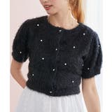 ブラック | ☆ふわふわビジュートップス | MAJESTIC LEGON 