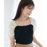 パールチェーン異素材トップス | MAJESTIC LEGON | 詳細画像22