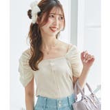 パールチェーン異素材トップス | MAJESTIC LEGON | 詳細画像6