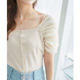 パールチェーン異素材トップス | MAJESTIC LEGON | 詳細画像9