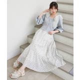 リボンチャームビジューボタンカーデ | MAJESTIC LEGON | 詳細画像35