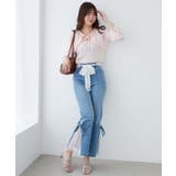 デコルテオープンメッシュニット | MAJESTIC LEGON  | 詳細画像16 