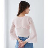 デコルテオープンメッシュニット | MAJESTIC LEGON  | 詳細画像21 