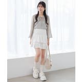 デコルテオープンメッシュニット | MAJESTIC LEGON  | 詳細画像24 