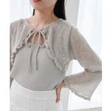 デコルテオープンメッシュニット | MAJESTIC LEGON  | 詳細画像30 