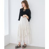 デコルテオープンメッシュニット | MAJESTIC LEGON  | 詳細画像32 