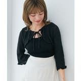 デコルテオープンメッシュニット | MAJESTIC LEGON  | 詳細画像34 