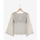 デコルテオープンメッシュニット | MAJESTIC LEGON  | 詳細画像43 