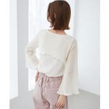 デコルテオープンメッシュニット | MAJESTIC LEGON  | 詳細画像7 