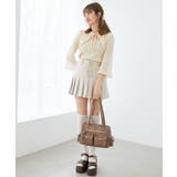 イエロー | デコルテオープンメッシュニット | MAJESTIC LEGON 