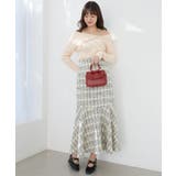 ビッグカラーボタンオフショルニット | MAJESTIC LEGON  | 詳細画像11 