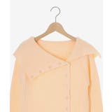 ビッグカラーボタンオフショルニット | MAJESTIC LEGON  | 詳細画像32 