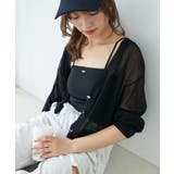 アソートボタンシアーカーディガン | MAJESTIC LEGON  | 詳細画像31 