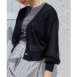 アソートボタンシアーカーディガン | MAJESTIC LEGON  | 詳細画像33 