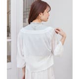 アソートボタンシアーカーディガン | MAJESTIC LEGON  | 詳細画像8 