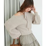 チョーカー付きプードルニット | MAJESTIC LEGON  | 詳細画像11 