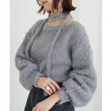 チョーカー付きプードルニット | MAJESTIC LEGON  | 詳細画像25 