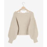 チョーカー付きプードルニット | MAJESTIC LEGON  | 詳細画像33 