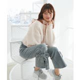 ピンク | チョーカー付きプードルニット | MAJESTIC LEGON 