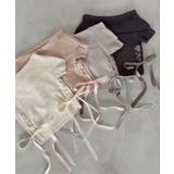 レースアップオフショルニット | MAJESTIC LEGON  | 詳細画像1 