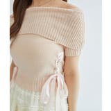 レースアップオフショルニット | MAJESTIC LEGON  | 詳細画像19 