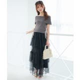 レースアップオフショルニット | MAJESTIC LEGON  | 詳細画像28 