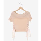 レースアップオフショルニット | MAJESTIC LEGON  | 詳細画像37 