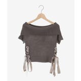 レースアップオフショルニット | MAJESTIC LEGON  | 詳細画像39 