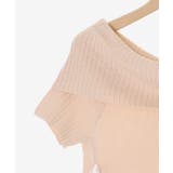 レースアップオフショルニット | MAJESTIC LEGON  | 詳細画像42 