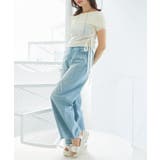 レースアップオフショルニット | MAJESTIC LEGON  | 詳細画像7 