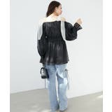 ショルダーリボンオフショルチュニック | MAJESTIC LEGON  | 詳細画像30 