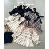 ショルダーリボンオフショルチュニック | MAJESTIC LEGON  | 詳細画像35 