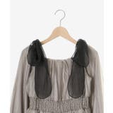 ショルダーリボンオフショルチュニック | MAJESTIC LEGON  | 詳細画像41 