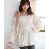 ショルダーリボンオフショルチュニック | MAJESTIC LEGON  | 詳細画像6 