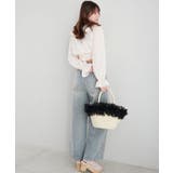 フロントリボンシアーフリルブラウス | MAJESTIC LEGON  | 詳細画像18 