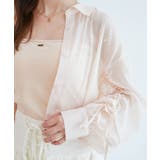 キラキラドロストシアーシャツ | MAJESTIC LEGON  | 詳細画像15 