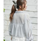 キラキラドロストシアーシャツ | MAJESTIC LEGON  | 詳細画像20 