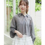 キラキラドロストシアーシャツ | MAJESTIC LEGON  | 詳細画像25 