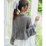 キラキラドロストシアーシャツ | MAJESTIC LEGON  | 詳細画像27 