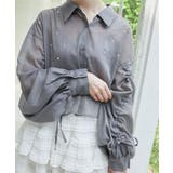 キラキラドロストシアーシャツ | MAJESTIC LEGON  | 詳細画像28 