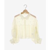 キラキラドロストシアーシャツ | MAJESTIC LEGON  | 詳細画像29 