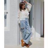 キラキラドロストシアーシャツ | MAJESTIC LEGON  | 詳細画像3 